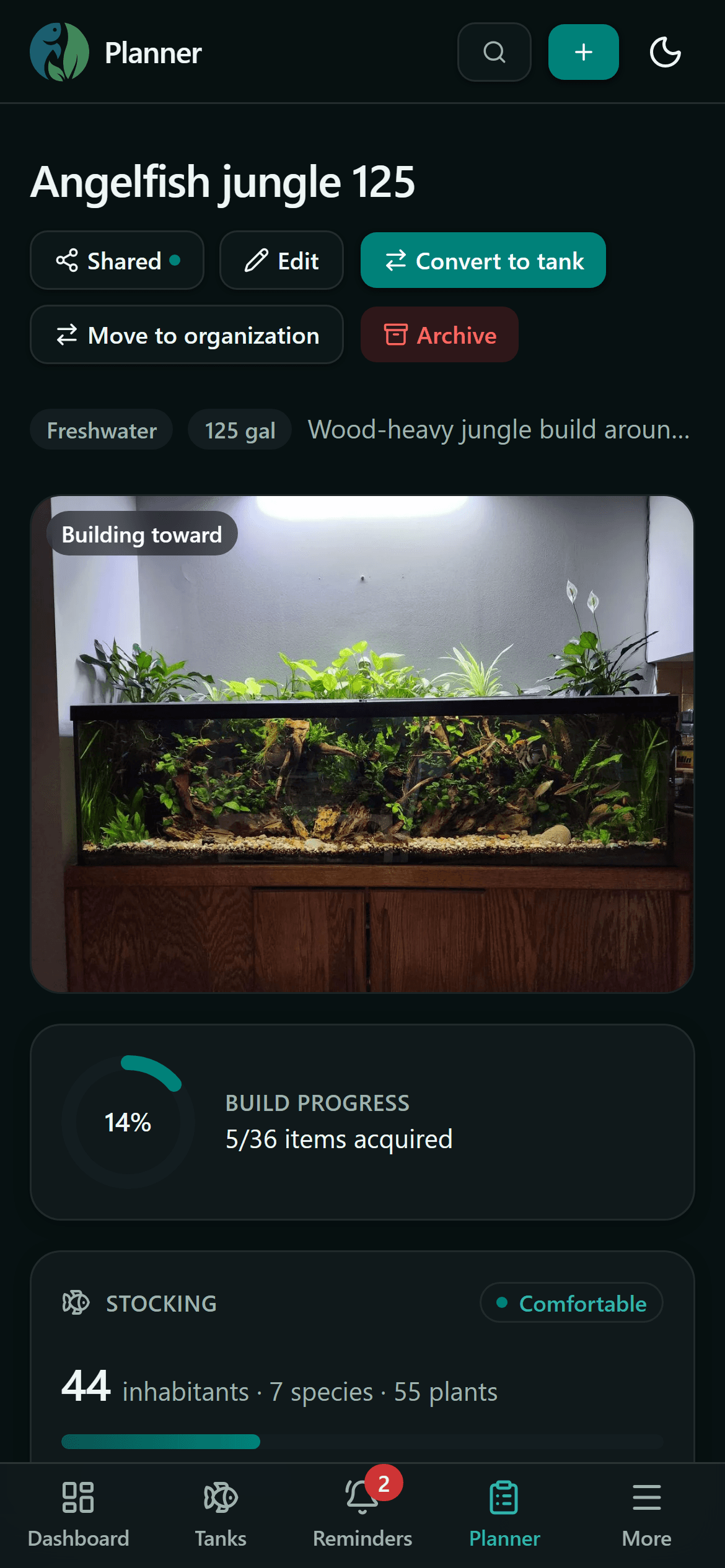 A TankBud build plan on a phone